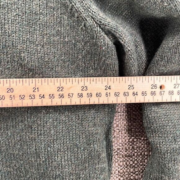 Soft Surroundings Sweater Womans 3xl Hunter Green Oversized Wool Soft Warm Cozy - Picture 9 of 16